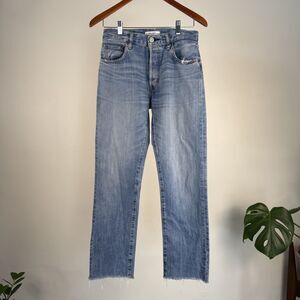MOUSSY Vintage Jeans Women’s 26 | High Rise Straight Leg Raw Hem Denim